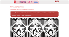 Desktop Screenshot of primaveravalenciana.info